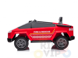 Kidsvip Firetrucke Ride On Car Truck 12V 4X4 4Wd Remote Kids Toddlers 1 20 Shop For Age 0-2