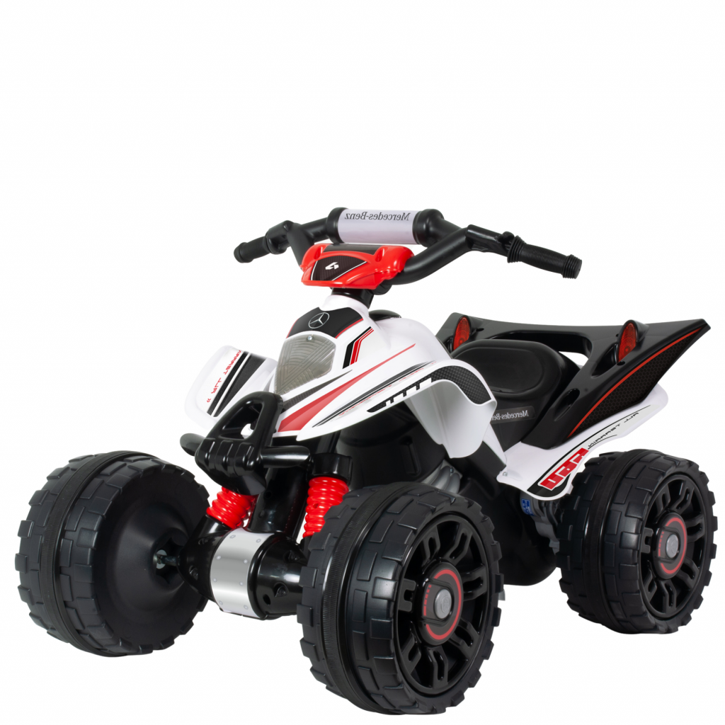 Injusa 12v Mercedes Benz Mantis Edition Ride On Quad Atv For Kids 