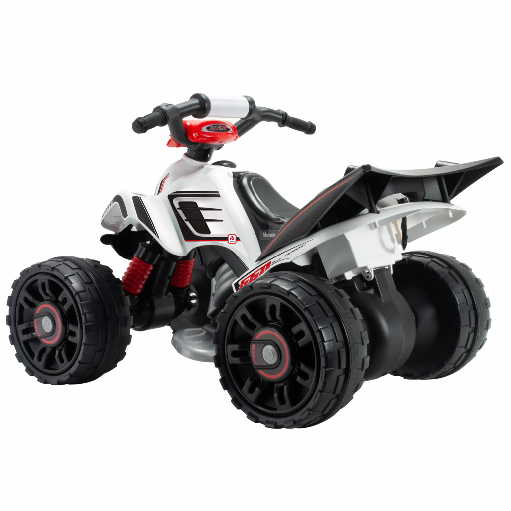 INJUSA 12V Mercedes Benz Mantis Edition Ride On Quad/ATV for Kids ...