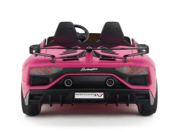 Kidsvip Lamborghini Svj 24V Kids Drifting Ride On Car 2 Seater Pink 1 2 Lamborghini Svj