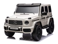 White Mercedes G63 Xxl 24V Kids Ride On Truck – Platinum Edition With Mp4 Dual Batteries 4Wd Eva Tires Leather Seats2024 10 29 At 11.09.35 Am 2 8 Shop By Color